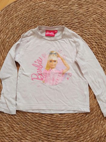 Tee-shirt manches longues, Barbie, 3 ans