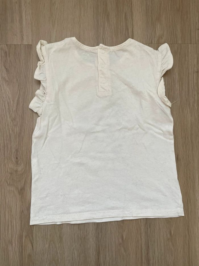 Tee shirt Kiabi Disney écru 36 mois - photo numéro 2
