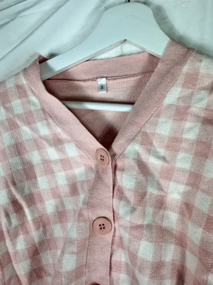 Pull manche courte rose YesStyle - photo numéro 6
