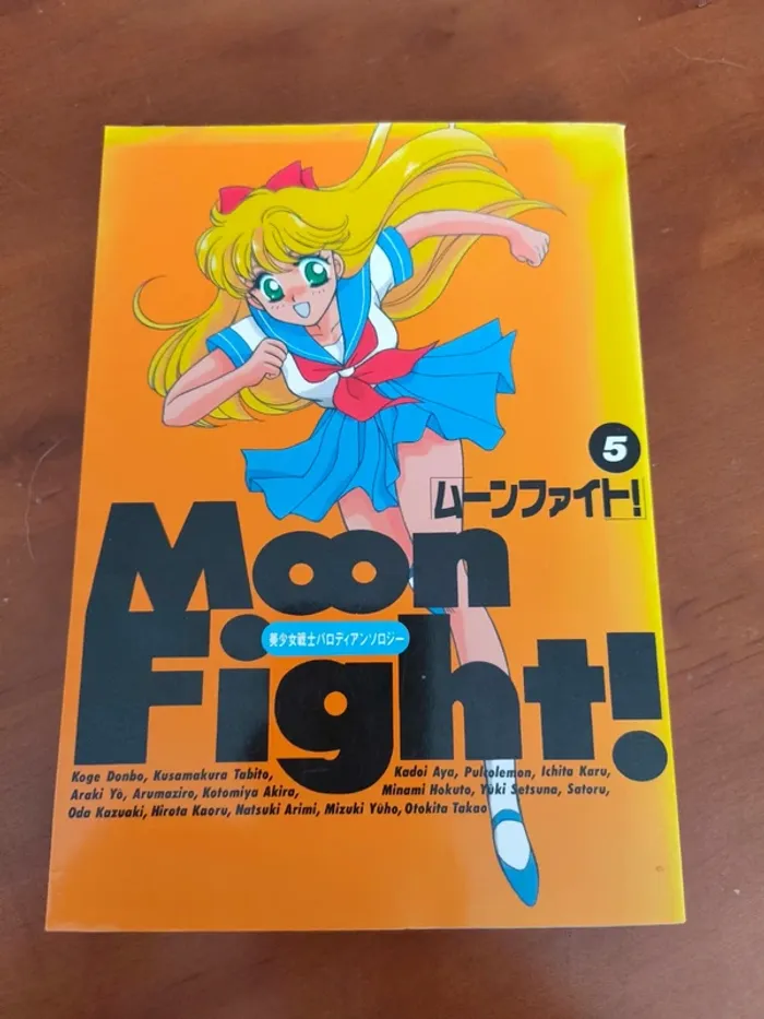 Lot de 4 manga vintage 1993 sailor moon moon fight tomes 1, 2, 3 et 5 - photo numéro 8