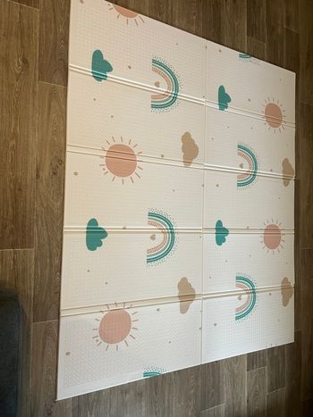 Tapis de jeu pliable réversible bébé neuf