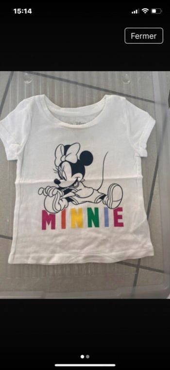 Tee shirt Minnie