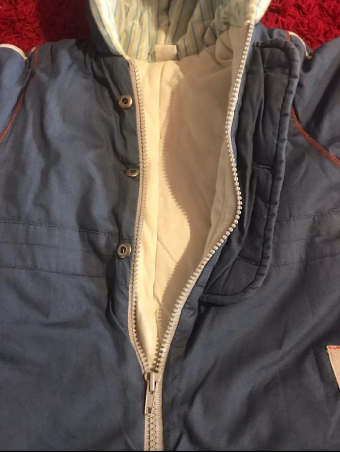 # combinaison chaude, veste hiver pour bébé 6 à 9 mois - photo numéro 6