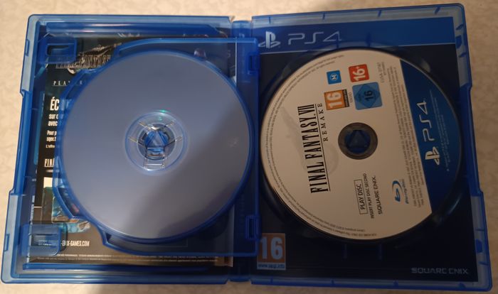 Final Fantasy VII Remake PS4 PAL FR Sony PlayStation 4 FF7, notice incluse - photo numéro 4
