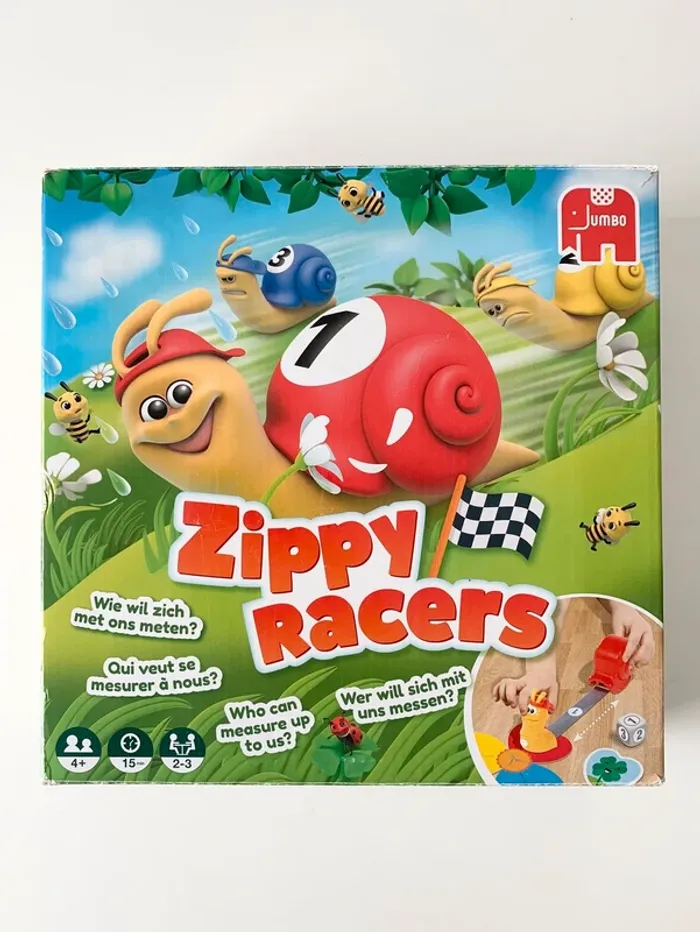 Jeu de société - Zippy Racers Jumbo - photo numéro 2