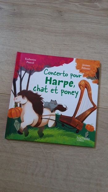 Concerto pour harpe chat et poney
