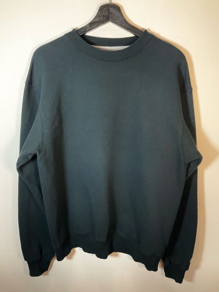 Sweat à col rond noir pour homme Champion taille M 637 - photo numéro 1