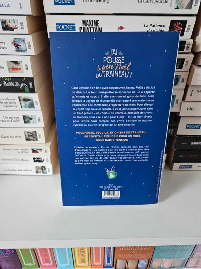 Livre gf j'ai poussé le père Noël du traîneau - photo numéro 2