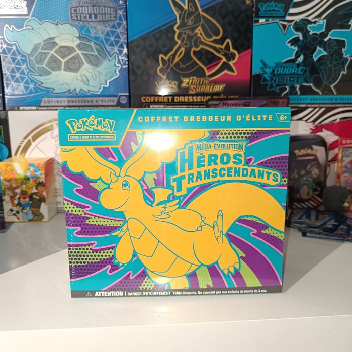Etb pokémon me2.5 héros transcendants neuf scellé