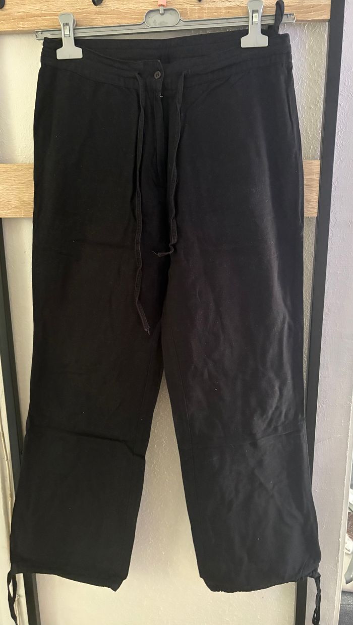 pantalon jambe large - photo numéro 2