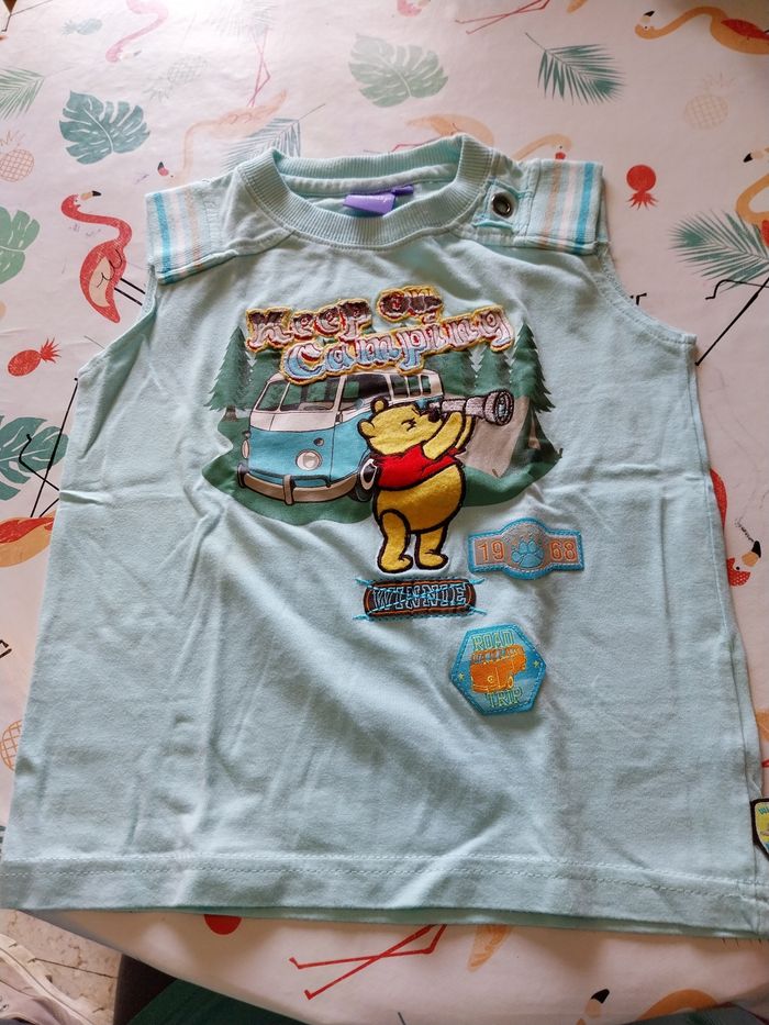 Lot de 2 t-shirts sans manche taille 4 ans pour garçon