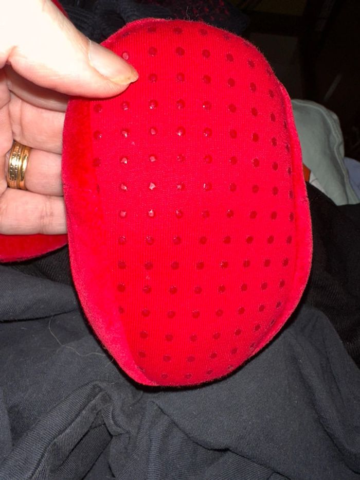 Chaussons en velours Sergent major taille unique - photo numéro 3
