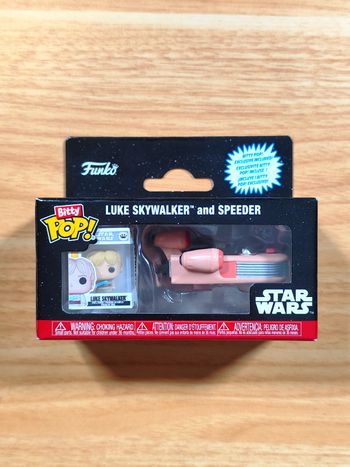 Bitty Pop! Rides - Luke Skywalker and Speeder