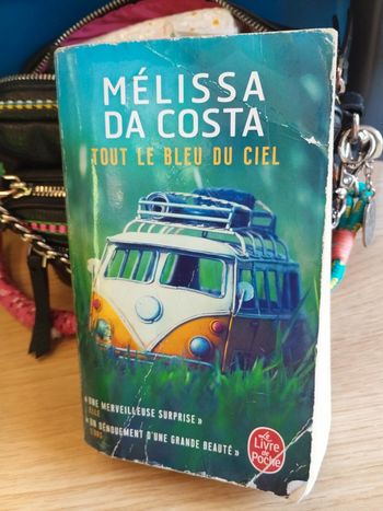 Livre Tout le bleu du ciel Mélissa Da Costa