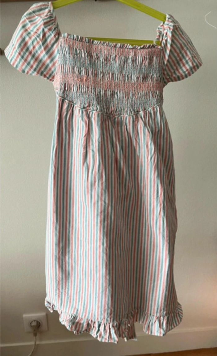Robe à smocks été