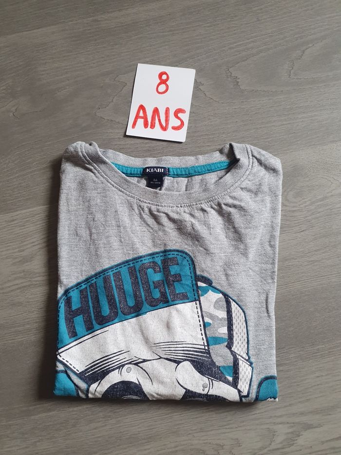 Maillot t-shirt 8ans garçon