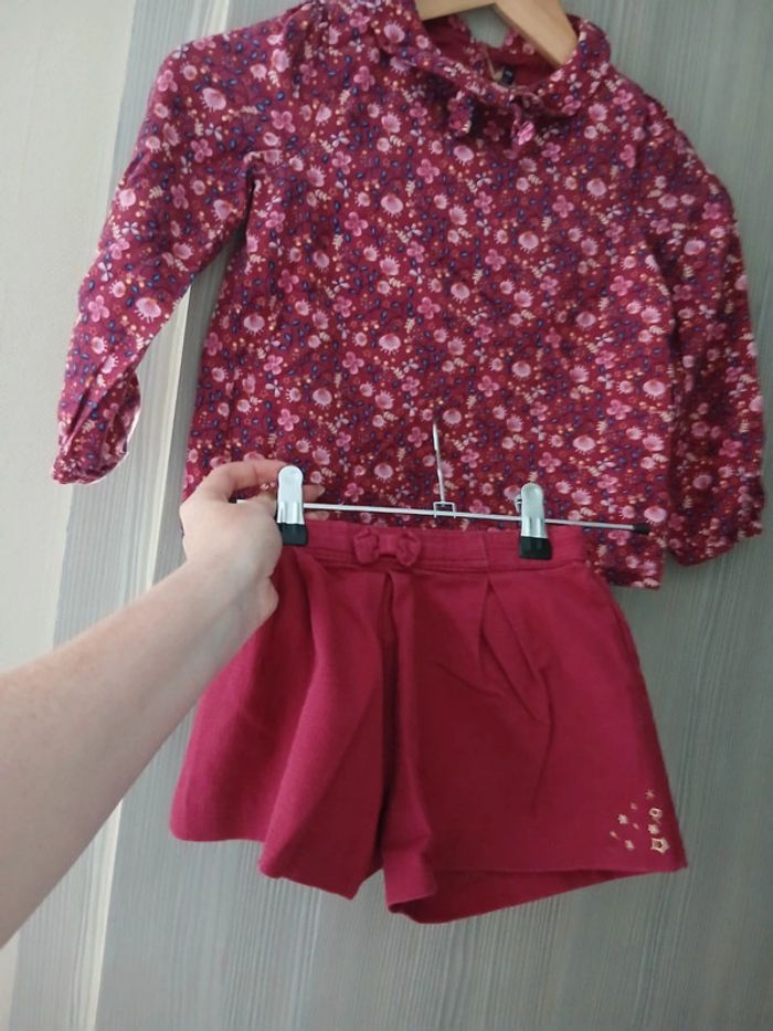 Ensemble fille Sergent major 5 ans fille et acessoire cheveux - photo numéro 2