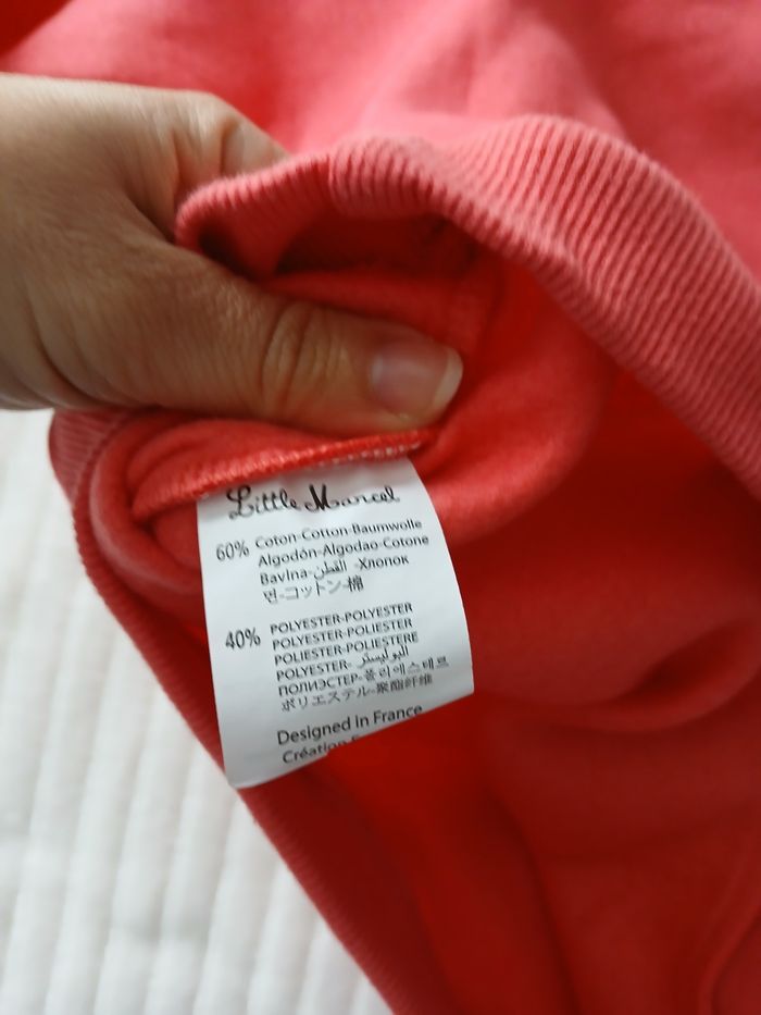 Sweat rose 6 ans Little Marcel - photo numéro 8