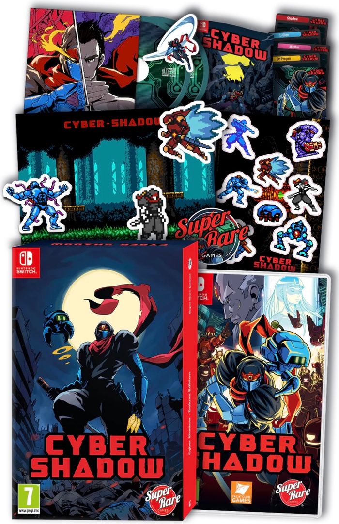 DE#4 : Cyber Shadow Deluxe Edition Jeu Nintendo Switch, NEUF sous blister. Collector - photo numéro 3