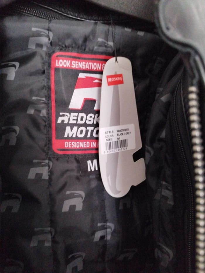 Blouson cuir Redskins Motors Taille M - photo numéro 10