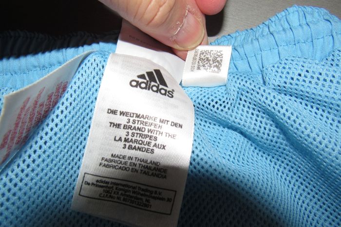 BERMUDA BLEU TURQUOISE GARÇON "ADIDAS" - 3 ANS - n°01 - photo numéro 7