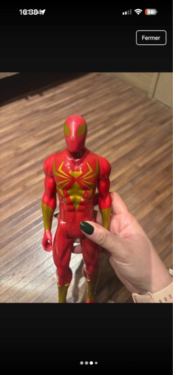 Figurine Iron spider hasbro - photo numéro 3