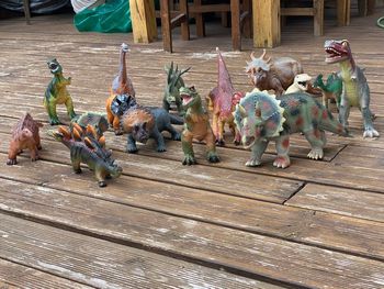 Lot de 14 dinosaures