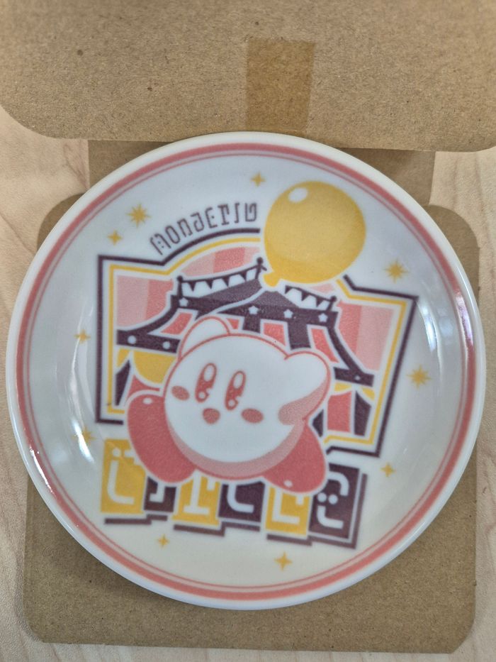 Mini assiette Kirby Ichibankuji "Welcome to the New Park " - photo numéro 2