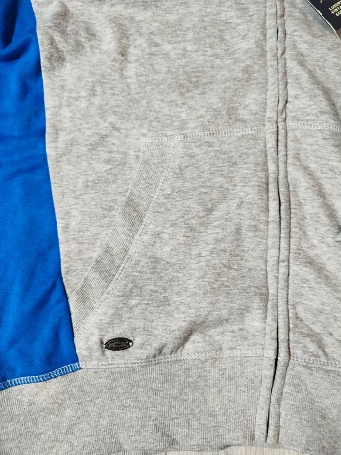 🧥 Sweat zippé Tokyo Laundry gris S/M neuf - photo numéro 5