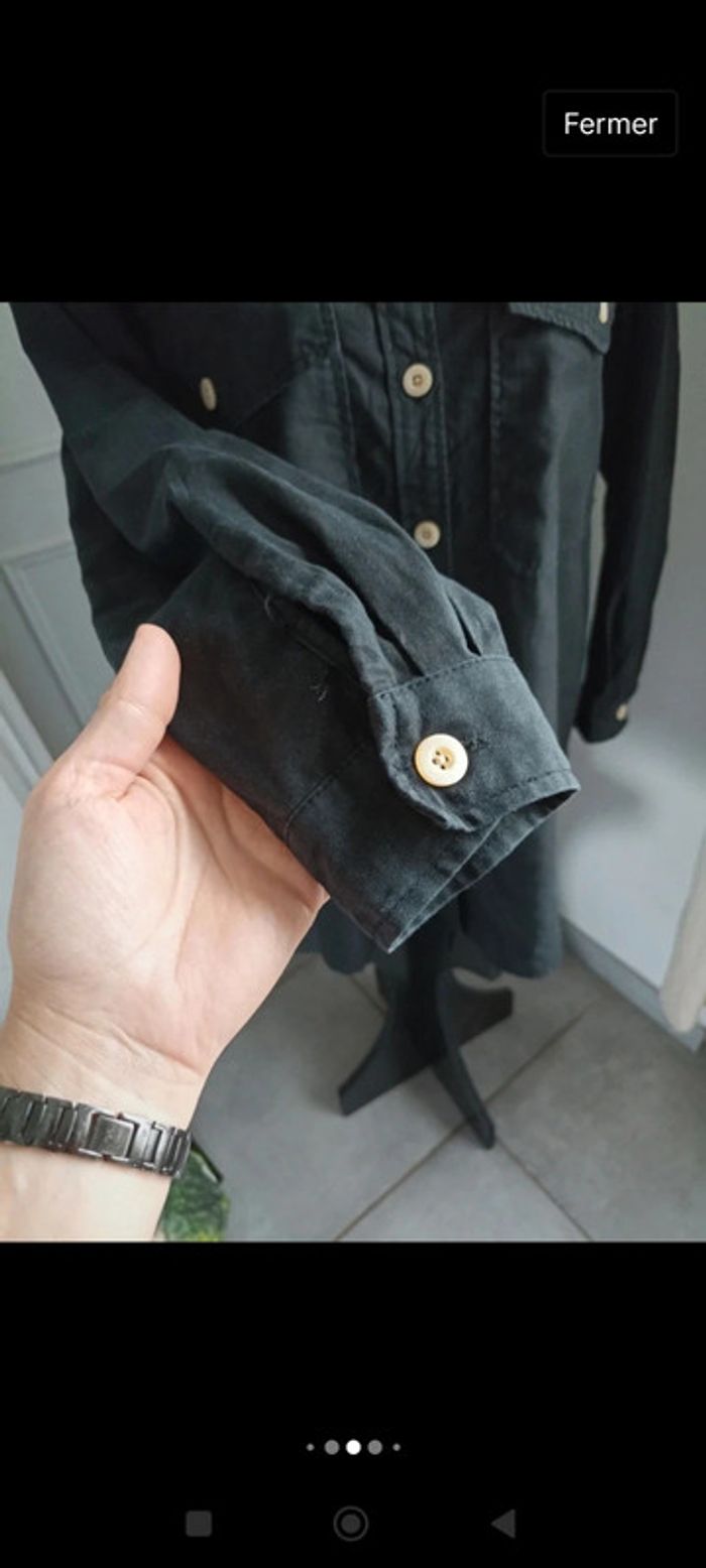 Chemise, Mango s noir - photo numéro 3