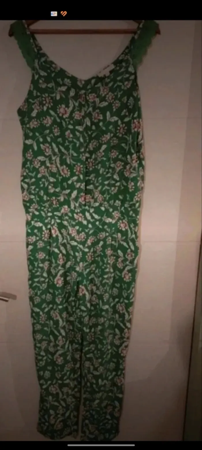 Combinaison verte - M/L - peace n'love
