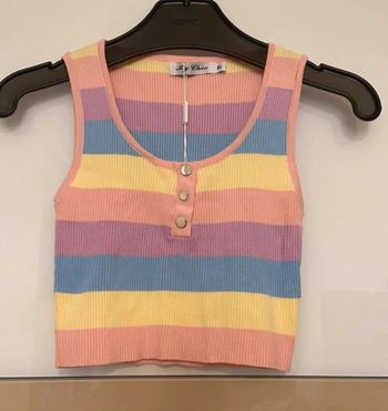 Crop top multicolore M/L
