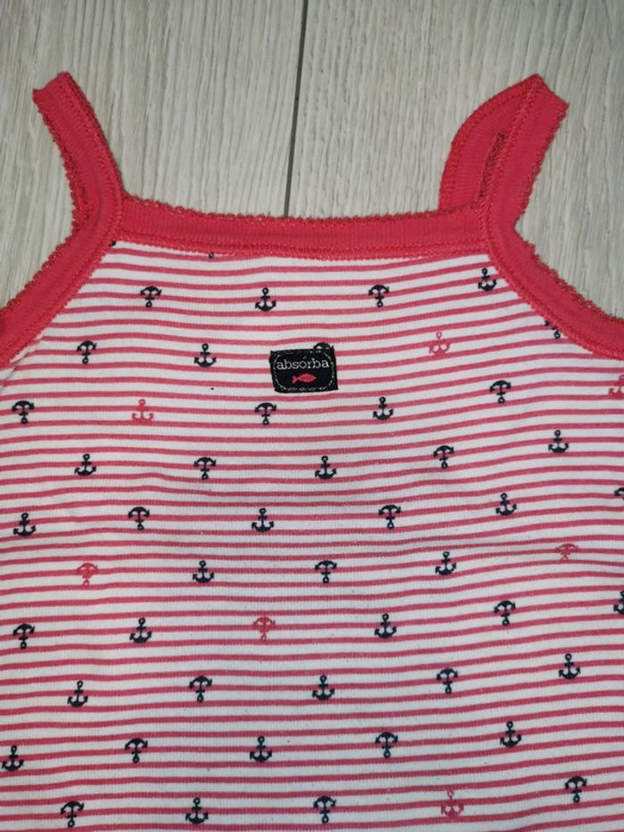 Lot 2 bodies Absorba 9 mois - photo numéro 2