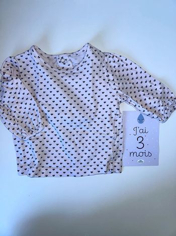 Tee shirt 3 mois