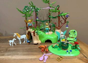 Playmobil set 9132 Fairy World Forêt enchantée