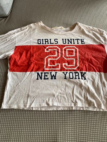 T-shirt fluide croc top femme taille 36 ou ado 12/14 ans