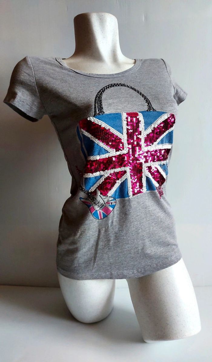 Tee-shirt femme courtes manches taille S