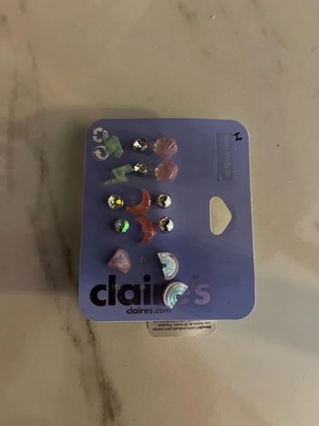 Lot de 7 paires de boucles d’oreilles Claire’s