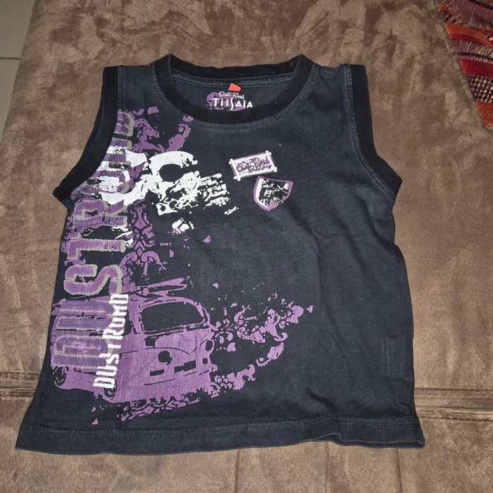 Tee shirt sans manches