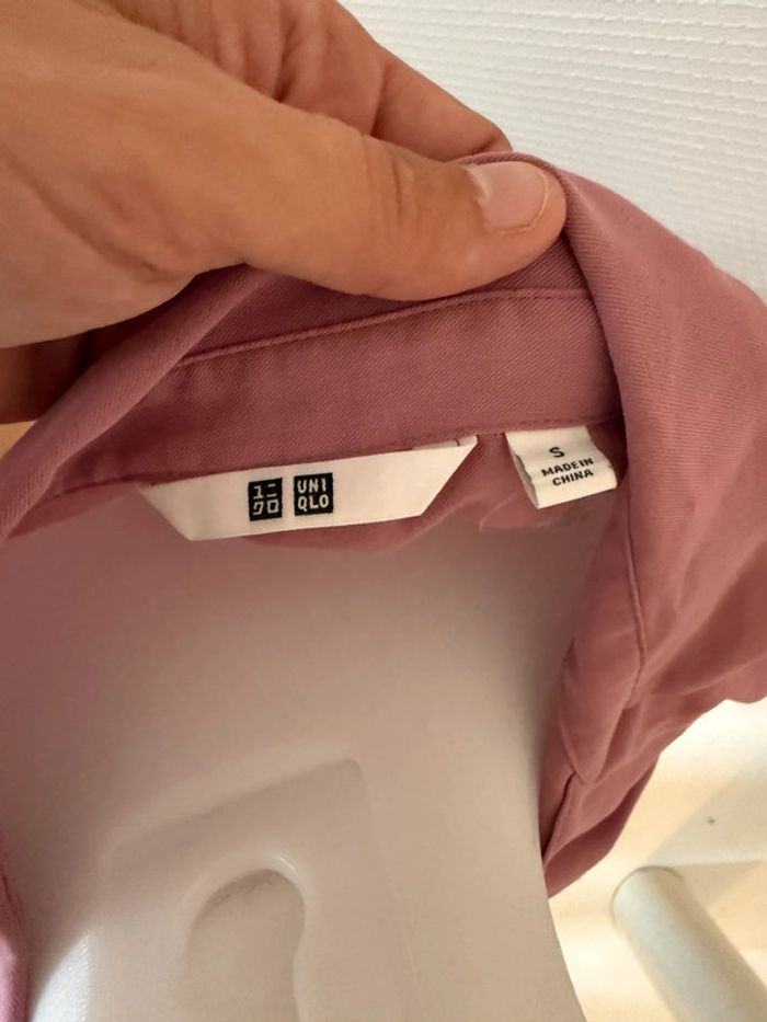 Blouse uniqlo neuve taille S rose - photo numéro 6