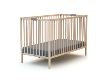 Lit pliant à barreaux Brut (matelas inclus) NEUF AT4
