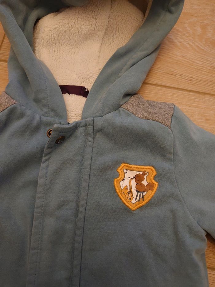 Gilet polaire à capuche - photo numéro 2