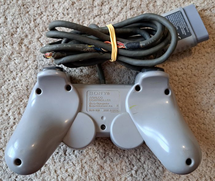 🎮 Manette officielle DualShock grise Sony PlayStation 1 PS1 - photo numéro 5