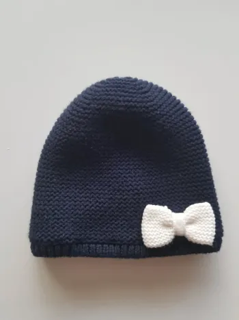 Jacadi - Bonnet en point mousse - Neuf ! (6 mois)