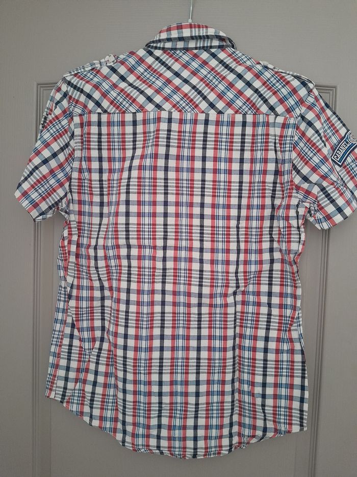 Chemise à carreaux cabaneli taille M - photo numéro 7