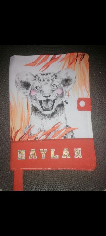 Protège carnet de santé personnalisé 