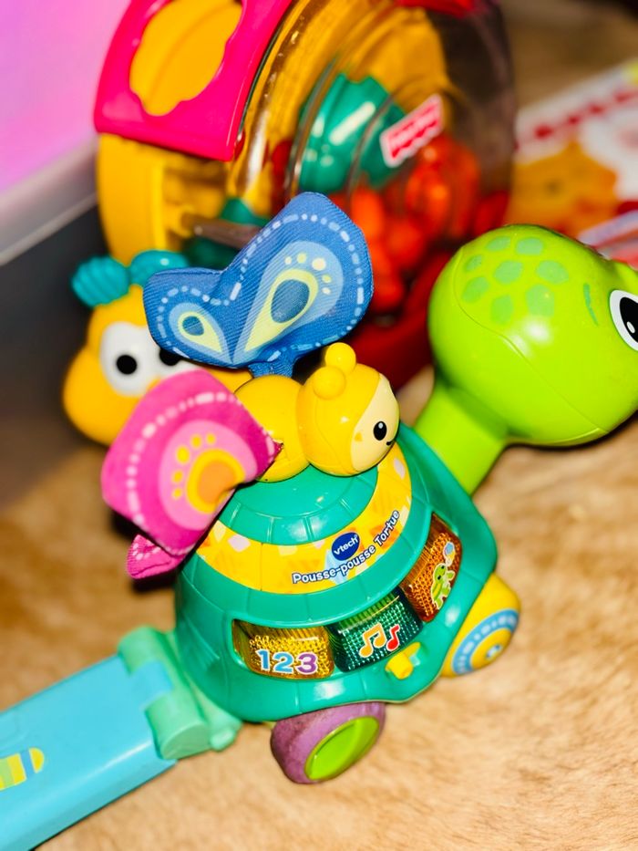 Gros lot de jouets bébé, premier âge Vtech oxybul … - photo numéro 5