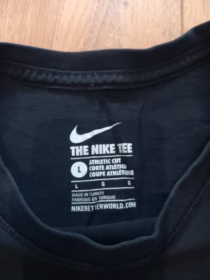 Tee-shirt Nike homme L noir - photo numéro 4