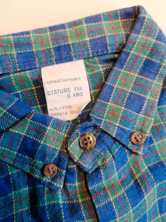 Chemise manche longue 6ans - photo numéro 2