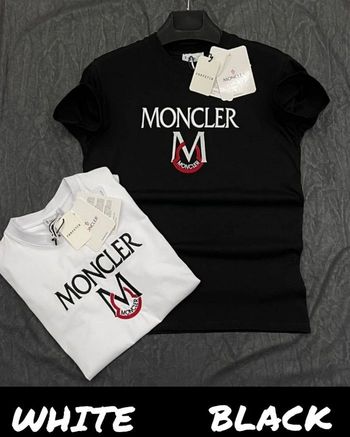 T-shirt manche courte "Moncler" (noir)